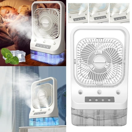 

Clearance Sale! Air Cooler Small Fan Usb Humidification Spray Desktop Mini Home Air Cooler