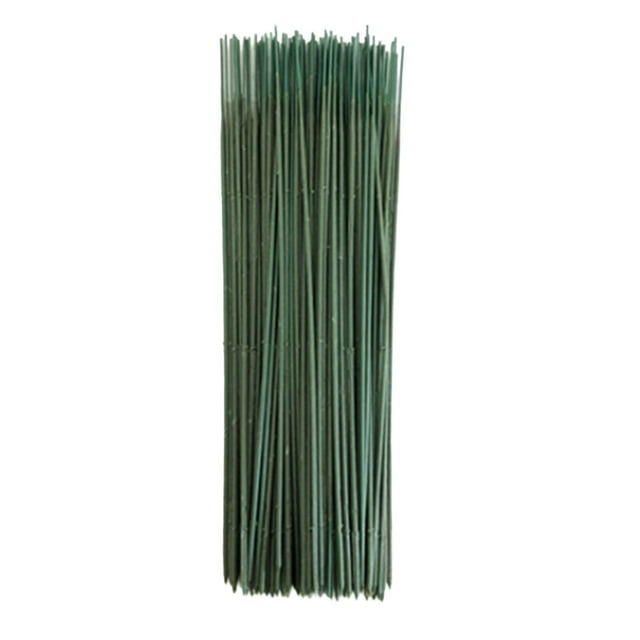 100 piezas de varillas de flores artificiales para arreglos florales. 25cm