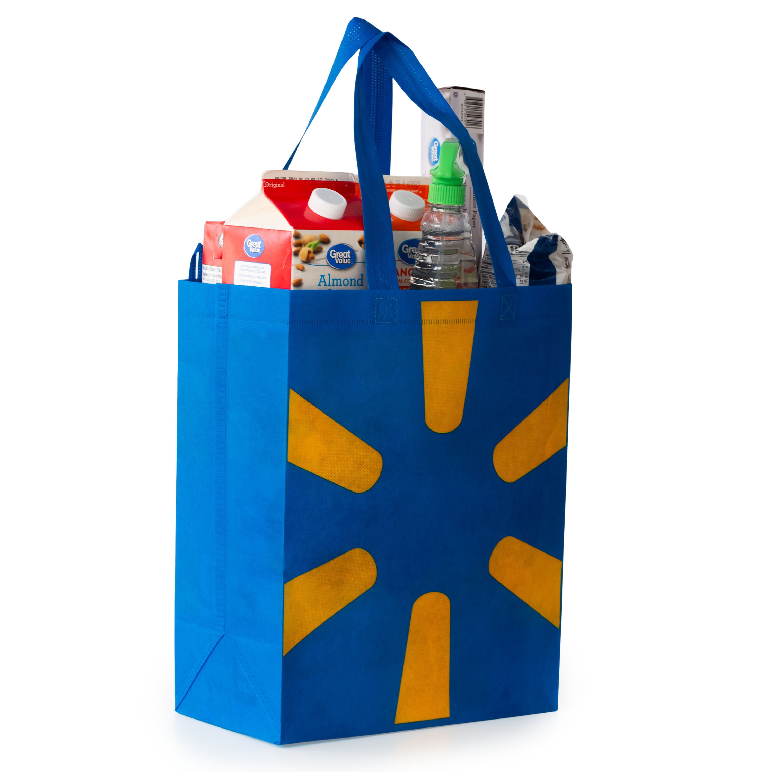 Sac d'Épicerie Réutilisable, Sac à Provisions Réutilisable à Poignées