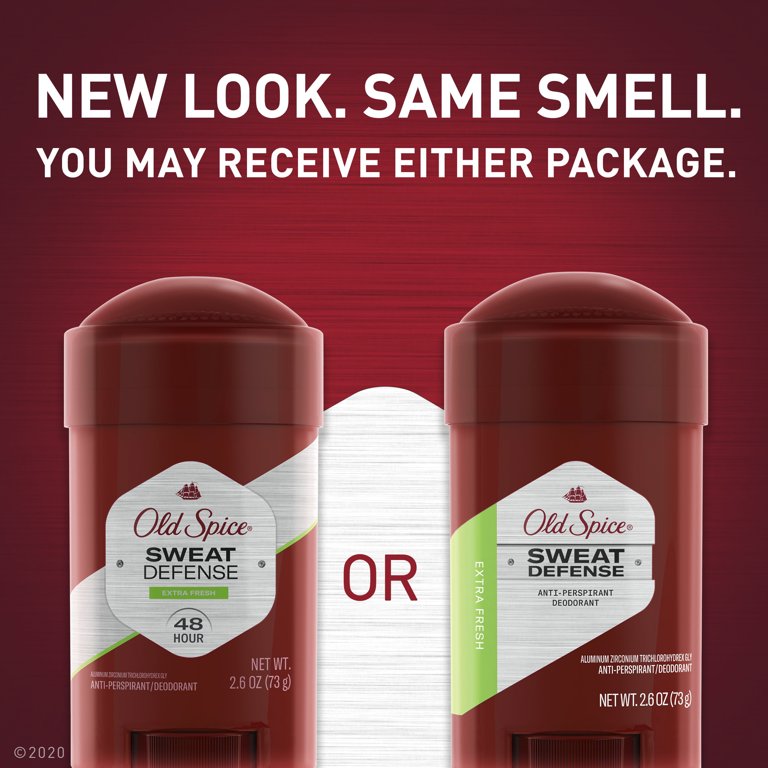 Old Spice Antiperspirant Deodorant, Sweat Defense, Extra Fresh