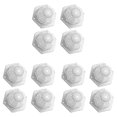 thumbnail image 2 of Ruedas Giratorias Adhesivas para Muebles Pequeños (bola Goma) Color Blanco 12 Uds., 2 of 5