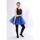 thumbnail image 2 of Tutú clásico en capas de BellaSous para disfraces, carreras divertidas y uso diario sobre leggings (talla única, azul real) BellaSous 423-RB-OS, 2 of 2
