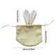 thumbnail image 3 of Ears Velvet Bags Easter Decor Bunny Drawstring Velvet Bag Candy Packing Bag Gift Bag With Cute Ear, 3 of 6