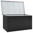 thumbnail image 4 of Charmma Garden Storage Box Anthracite 67.3"x39"x36.6", 4 of 8