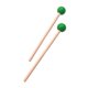 thumbnail image 1 of 2 piezas de mazos de madera, mazos de Marimba, caja, mazos de tambor portátiles, palos de percusión para Glockenspiel, campanas para principiantes , Verde, 1 of 9