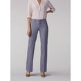 thumbnail image 5 of Lee Women's Secretly Shapes Regular Fit Straight Leg Pant, Boulder Gray, 18, 5 of 5