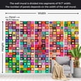 thumbnail image 4 of Tiptophomedecor Abstract Wallpaper Wall Mural - Colourful Boxes, 4 of 7
