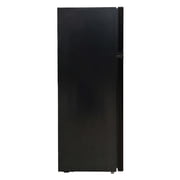 Frigidaire 7.5 Cu. ft Top Freezer Refrigerator, Compact Fridge for Apartment, Kitchen, Office, Garage, Black