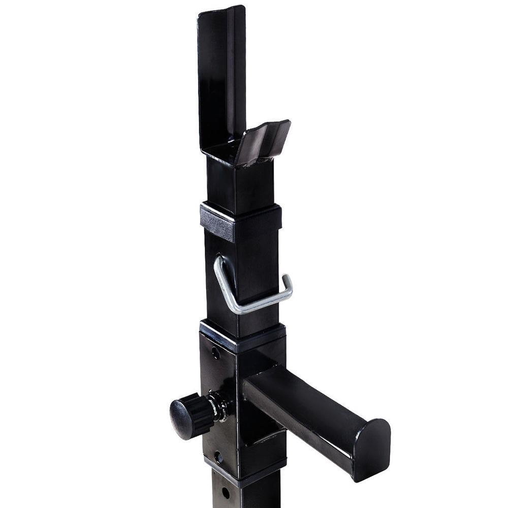 2PCS Adjustable Rack 40-67 Steel Squat Barbell Bench Press Stands Max 550Lbs 7