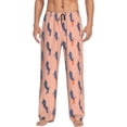 thumbnail image 1 of Fotbe Winter Skiing Adventure Pantalones de Pijama para Hombre, Pantalones de Dormir, Pantalones de Casa con Cintura Ajustable y Bolsillos-Small, 1 of 6