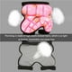 thumbnail image 4 of Eigraketly Protección de glúteos y cadera para niños, cojín ajustable a prueba de golpes a prueba de caídas, almohadillas protectoras gruesas para Pescar Azul Eigraketly OD016382-02, 4 of 6