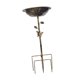 thumbnail image 3 of Baño para pájaros de metal, comedero para pájaros con estaca, baño para pájaros decorativo fácil de limpiar, decoración de jardín para patio, césped, Pájaro de Bronce, 3 of 8