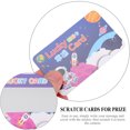 thumbnail image 4 of Miangastore 100 Pcs Scratch Off Cards Festival Wish Cards Cartoon Scratch-off Card with Film, 4 of 8