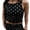 Black, variant on Womens Polka Dots Tank Top Y2k Sleeveless Cami Slim Fit Summer Casual Crew Neck Basic Going Out Shirts Tops Vacation Fashion Outfit Clothes
