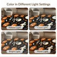 thumbnail image 7 of ODIKA 4'x6' Washable Area Rug Pet Friendly, Non-Shedding Halloween Ghost Skull Pumpkin Welcome Spooky Fiber Doormat Door for Bedroom, Reading Nook, 7 of 7