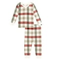 thumbnail image 2 of Modern Moments by Gerber Toddler Neutral Supper Soft Hacci Tight Fitting Christmas Pajama Set, 2-Piece, Sizes 12M-5T, 2 of 13