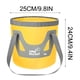 thumbnail image 3 of Cubo plegable de agua de 12L para acampada, pesca y viajes - Contenedor plegable portátil para lavado de coches, senderismo y actividades al aire libre, 3 of 4