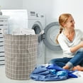 thumbnail image 4 of TIMIFIS Panier à Linge Pliable Rond Panier à Linge Grand Panier de Rangement Bac à Jouets Panier pour Garçons et Filles Déco de Chambre Panier de Douche, 4 of 6