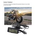 thumbnail image 3 of Xingzhi Mini 12V Digital Backlight Blue LCD Vehicle-mounted Inside Outside Temperature Meter Interior Accessories, 3 of 6