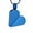 Blue, variant on Small Heart Cremation Urn Necklace for Ashes Urn Jewelry-Forever in My Heart Carved Stainless Steel Keepsake Waterproof Memorial Pendant for mom & dad with Filling Kit