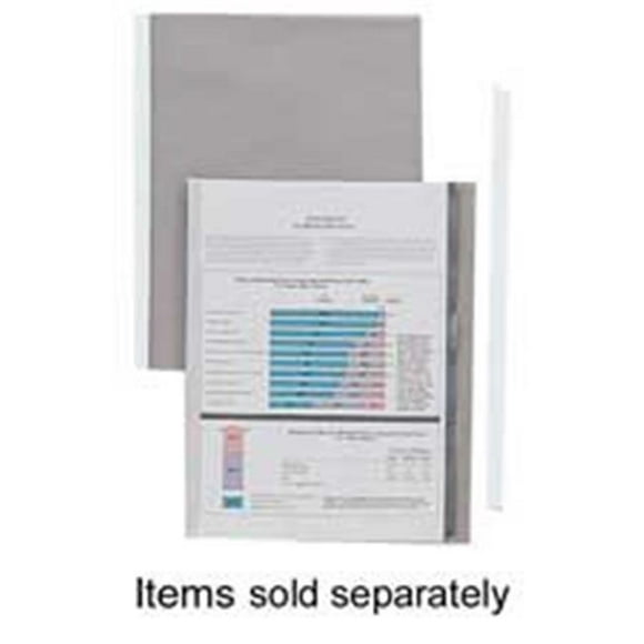 C-Line Products- Inc. CLI31357 Rapport Cover- Vinyl- 8-.50in.x11in.- Clear
