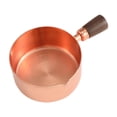 thumbnail image 1 of Mini sartén para calentar , de acero inoxidable, antiadherente, para derretir chocolate, calentador de leche con lateral para leche de 125ml, 1 of 8