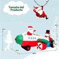 thumbnail image 3 of Decoración Inflable de Navidad Costway Papá Noel en Helicóptero con Luces LED 280 x 210 x 150 cm, 3 of 10