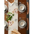 thumbnail image 2 of Thanksgiving Truck Table Runner 72 Inches, Fall Pumpkins Autumn Leaves Vintage Bed Runner Dresser Scarves Tabletop for Indoor Outdoor Parties/Ceremony/Banquet, 13" x 72", 2 of 8