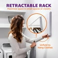 thumbnail image 4 of shiyou-- Wall Mounted Drying Rack - The Original Collapsible Clothes Drying Rack and Storage, 4 of 4
