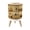 Color 1, variant on Small Trash Can with Lid Autumn Landscape Deer by Tranquil River Birds 1.8 Gallon Dog Proof Trash Can Round Garbage Can Waste Bin Wastebasket for Bathroom Bedroom Living Room