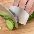 thumbnail image 3 of 1pc, Finger Guard Stainless Steel Finger Guard For Slicing Reusable Finger Guard Kitchen Finger Guard Metal Finger Guard Cutting Protector Safety Cutting Tools Kitchen Accessaries Kitchen Tools, 3 of 5