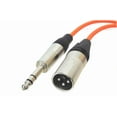 thumbnail image 4 of XLR Quad Microphone Cable with XLR Male to 1/4" TRS Male Connectors, 4 of 10