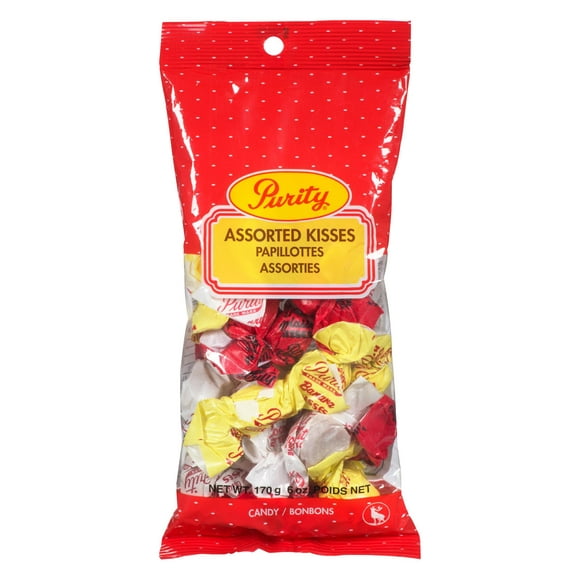Purity Assorted Kisses Candy, 170 g