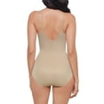 thumbnail image 3 of Miraclesuit Womens Sexy Sheer Shaping Bodysuit Warm Beige 38B - 2763, 3 of 4