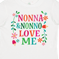 thumbnail image 4 of Inktastic Nonna and Nonno Love Me Girls Toddler T-Shirt, 4 of 5