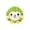 Green, variant on Cute Animal Squeaky Dog Toys, Soft Latex Rubber Chew Toys, Pet Play Toys for Small Dogs and Puppies,Fruits And Animals Themed.