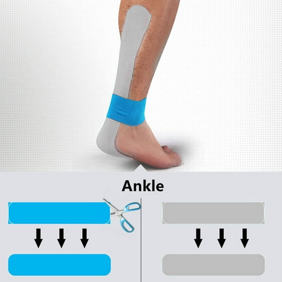 Cotton Elastic Kinesiology Therapeutic Tape Waterproof Muscle Support Therapeutic Taping Sport Adhesive Tape