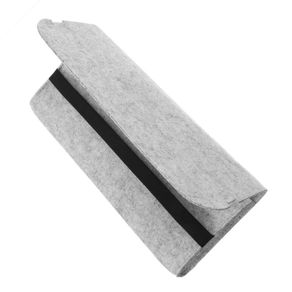 BESTOYARD Mechanical Keyboard Pouch Grey Featuring Elastic Webbing and Firm Groove Sealing Storage
