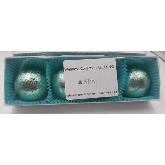 Spa Pure Relaxing Aromatherapy Shower Steamers Bombs - Shower Bombs with Essential Oils – Unisex Bath Melts - Self Care and Relaxation Shower Steamer - Enjoy Spa at Home - (4 Count)