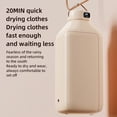 thumbnail image 2 of Dryer,Dryer Apartment With 6 Portable Dryer Quiet And Clothes Portable And With Clothes Dryer Apartment Rv Socks Quiet Rv Dorm Display Clothes Portable Mode Display Clothes Dorm Rv Shieny, 2 of 6