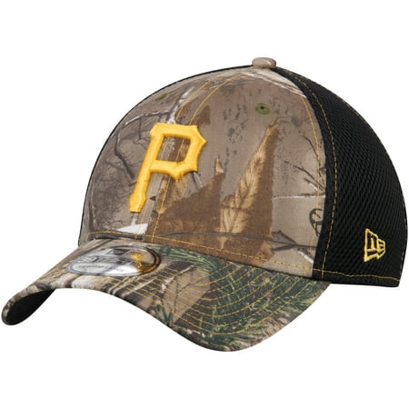 Pittsburgh Pirates New Era Neo 39THIRTY Flex Hat - Realtree Camo/Black