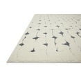 thumbnail image 3 of HAG-04 White, Navy 3-7" x 5-7" Size Rug, 3 of 5