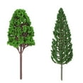 thumbnail image 1 of 22pcs  Architectural  Green Trees Scale Models Garden Decoration Tree Toys Train Railways Landscape Scenery Layout, 1 of 7