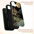 thumbnail image 4 of Haunted House Under Full Moon Dual Layer Phone Case for iPhone 16 15 14 13 12 11 Pro Plus Mini – Spooky Night Aesthetic Phone Cover Gift, 4 of 6
