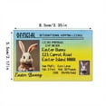 thumbnail image 3 of Adorable Easter Bunny Identification Cards for Kids Egg and Spring Celebration Memory Making, 3 of 8
