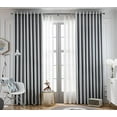 thumbnail image 5 of eTeckram 1" Double Curtain Rod with Trumpet Finials - 48''to 84'',Sand Nickel, 5 of 5