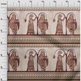 thumbnail image 2 of oneOone Viscose Jersey Dark Beige Fabric Women Block Sewing Fabric By The Yard Printed Diy Clothing Sewing Supplies 60 Inch Wide, 2 of 5