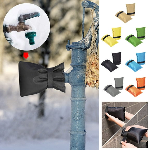 Clearance Today Sales! Winter Outdoor Faucet Antifreeze Protective Cover Icing Protective Cover Faucet Antifreeze Cover Warehouse Sale