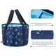 thumbnail image 4 of Lavabo plegable grande de 25L para baño de pies, bañera portátil de viaje para pies, pedicura par Irfora Cubo de agua, 4 of 7