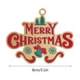 thumbnail image 3 of Ganfancp 1Pc Christmas Tree Ornament Christmas Ornament Acrylic Christmas Pendant Hanging Ornaments For Christmas Tree Holidays Party Car Home Decor Artículos En Liquidación 1X Colgante, 3 of 5